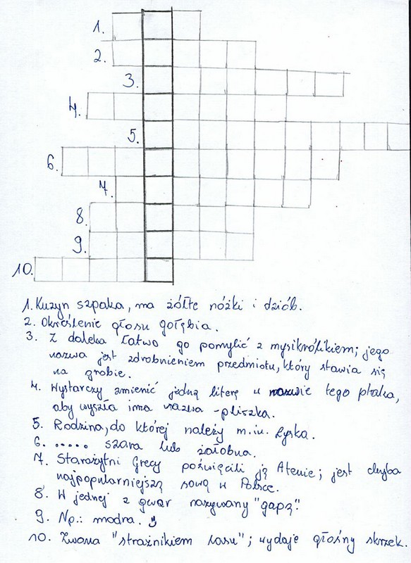Krzyżówka nr3 :)